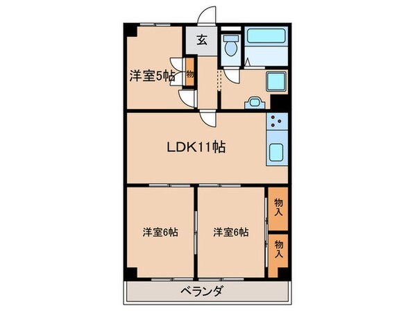 ミルクハウスの物件間取画像